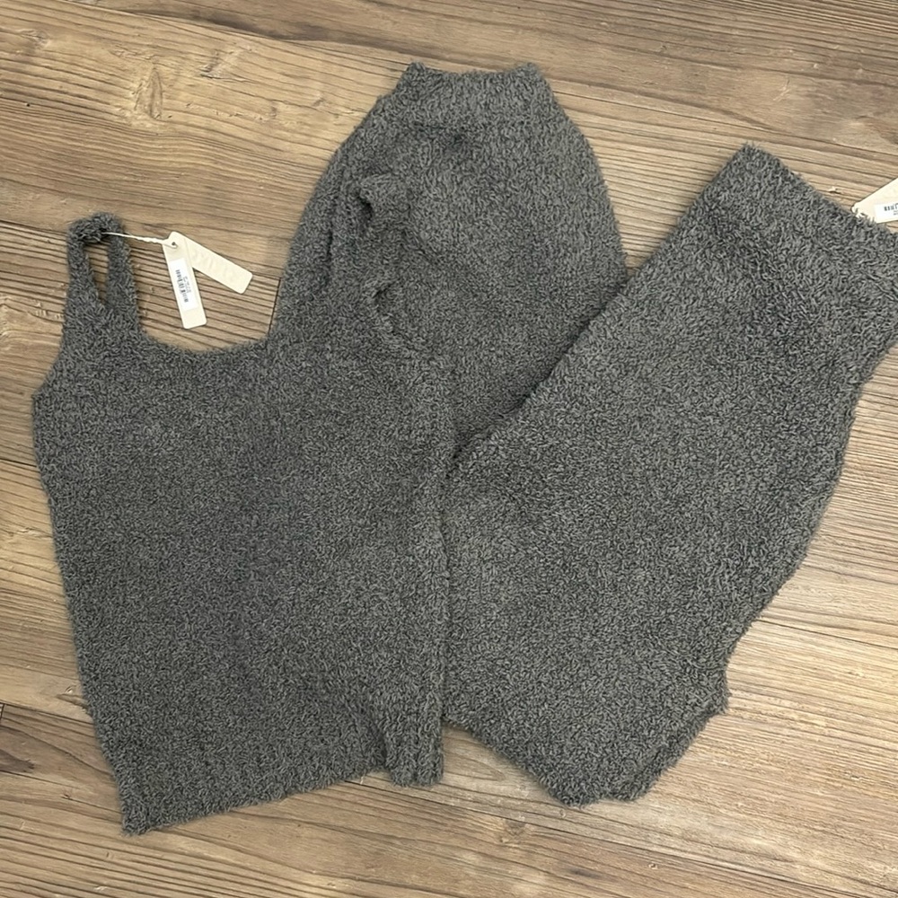 Skims cozy knit set